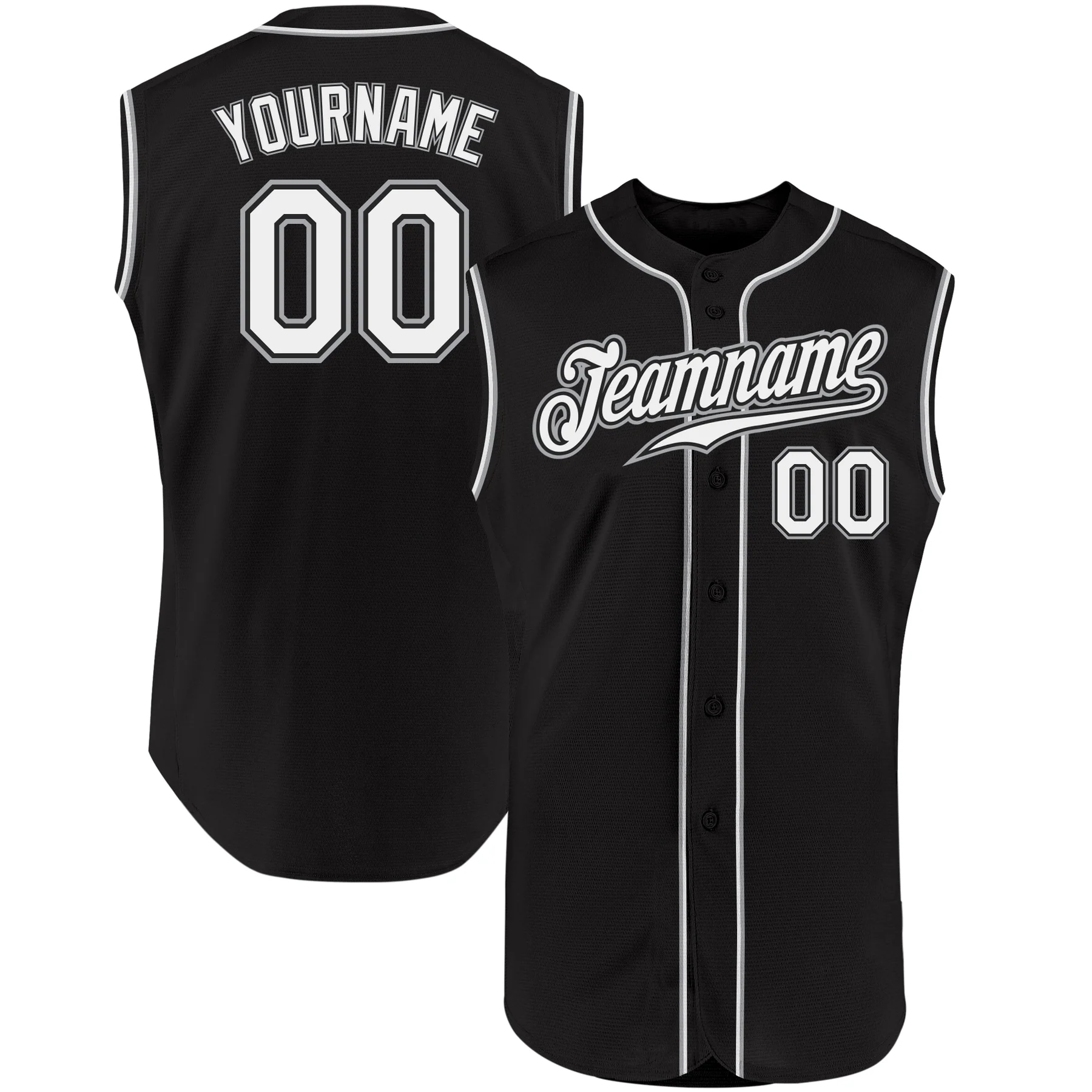 Baseball Sleeveless Shirt (1)