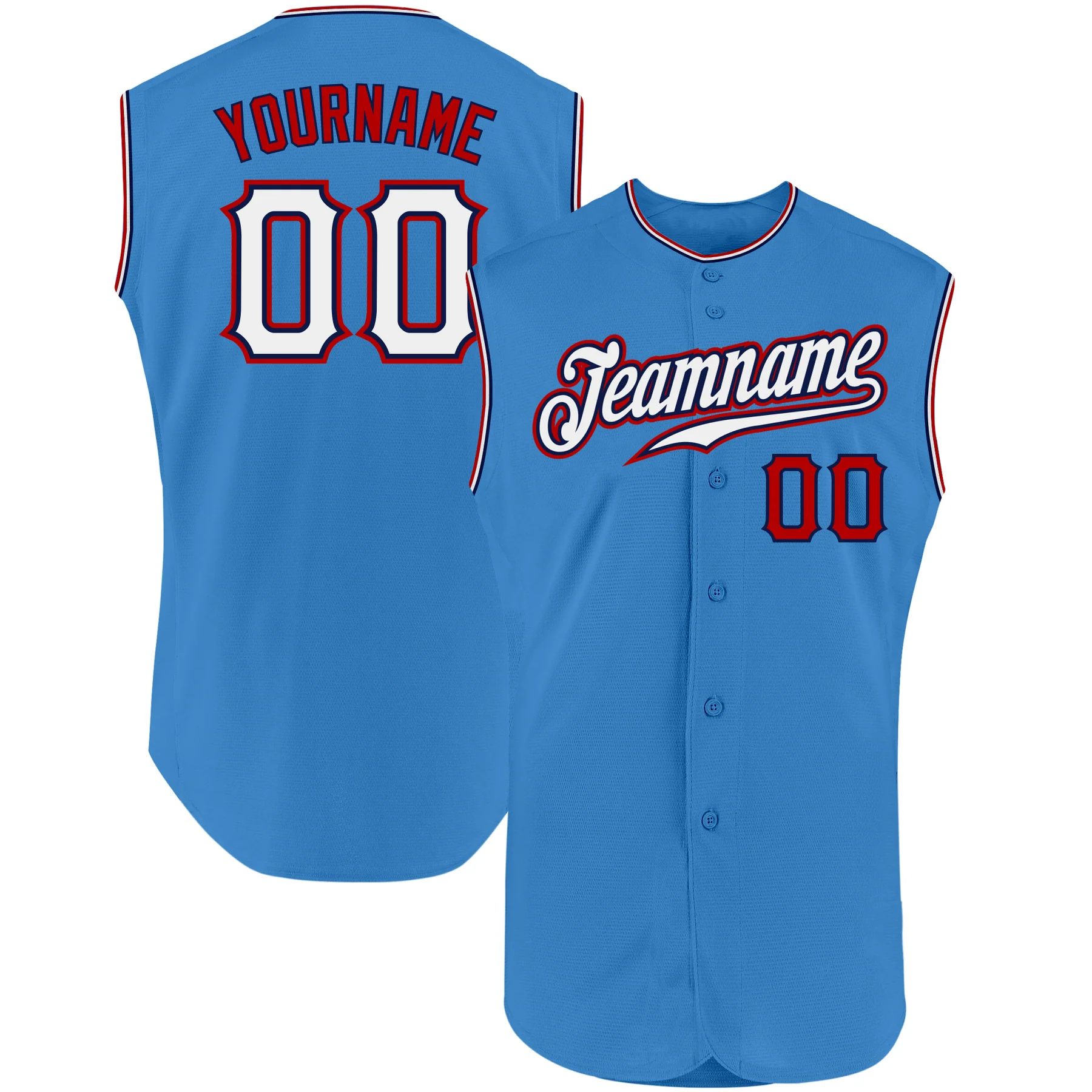 Baseball Sleeveless Shirt (6)